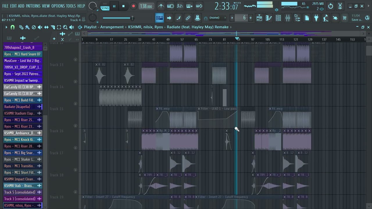 KSHMR, nilsix, Ryos - Radiate (Remake By 27Volts) FLP / Project File 