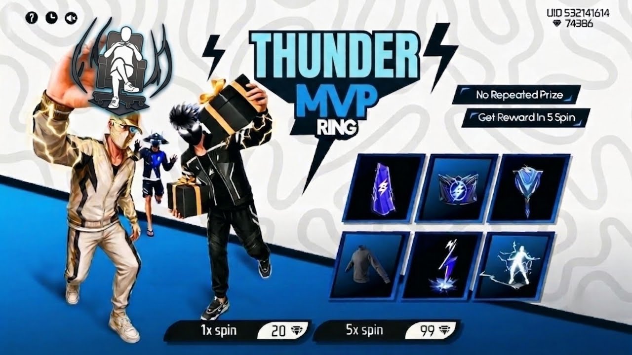 Buriram MVP Thunder Ring Event 🥳 | New Ring Event & Weapon Ring Event | Naruto Cp1 Return Update #ff