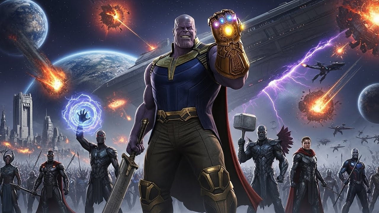 GALACTIC INVASION - Thanos INVADES Dragon Ball
