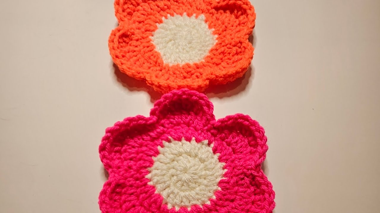 Flower coasters