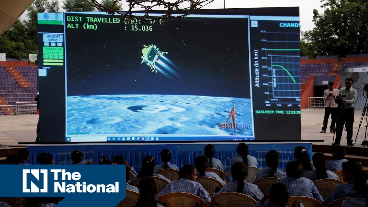India successfully lands spacecraft on the Moon