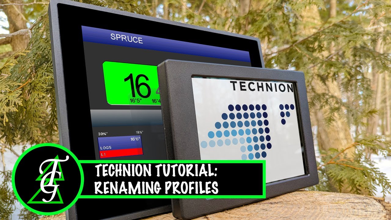 Technion xLogger Tutorial: Renaming Profiles