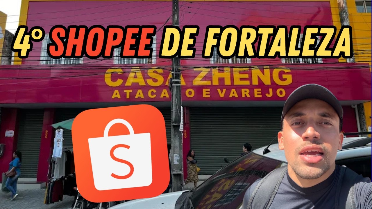 QUARTA SHOPEE DE FORTALEZA, MAIS UMA LOJA DE IMPORTADOS NO CENTRO