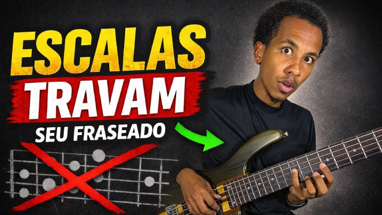 Pare de Pensar em Escalas Para Frasear no Contrabaixo