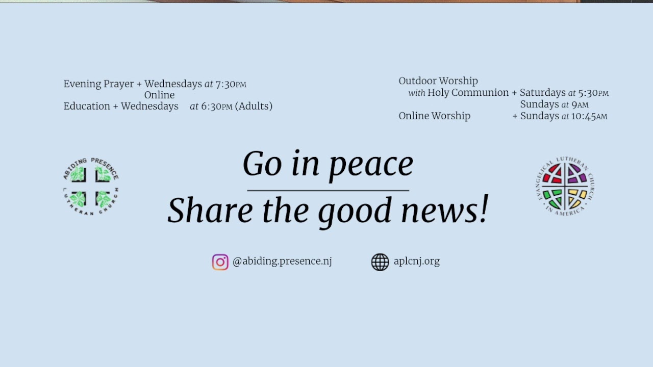Worship Livestream | 4th Sunday after Pentecost