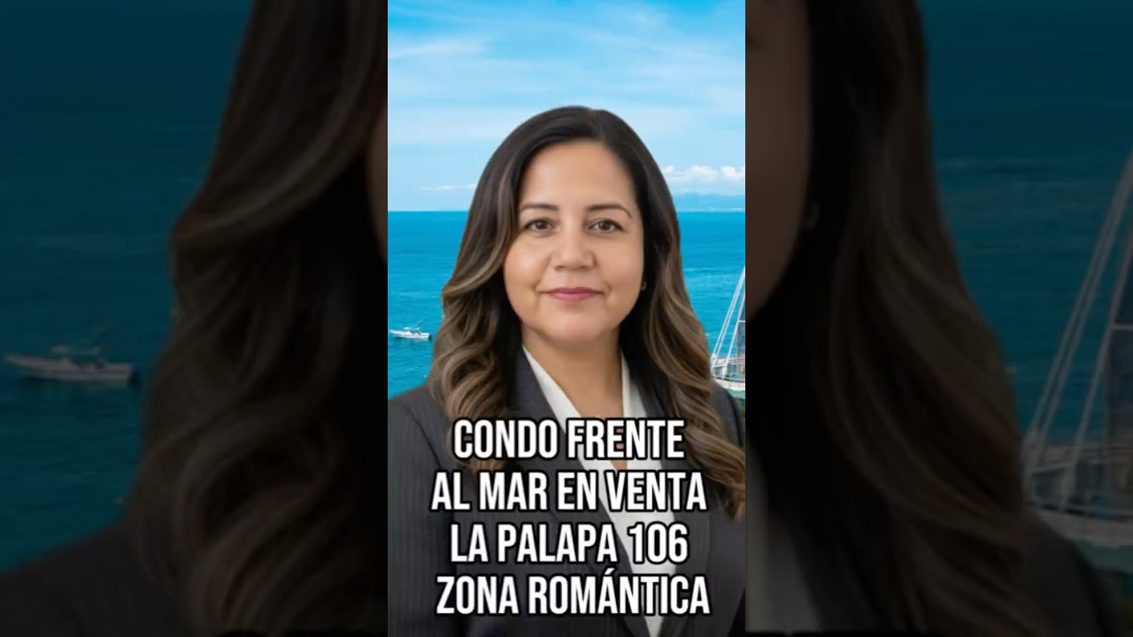 🏖️ Condo Frente al Mar en Venta — La Palapa 106 | Zona Romántica