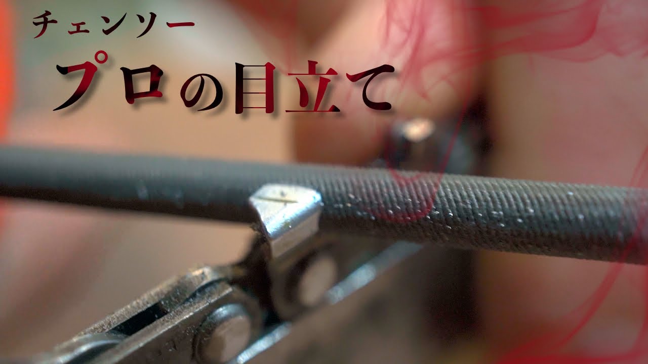 切れ味抜群の目立て(ソーチェン)ってどんなん？プロ(林業)に聞いてみた。【石川県白山市】