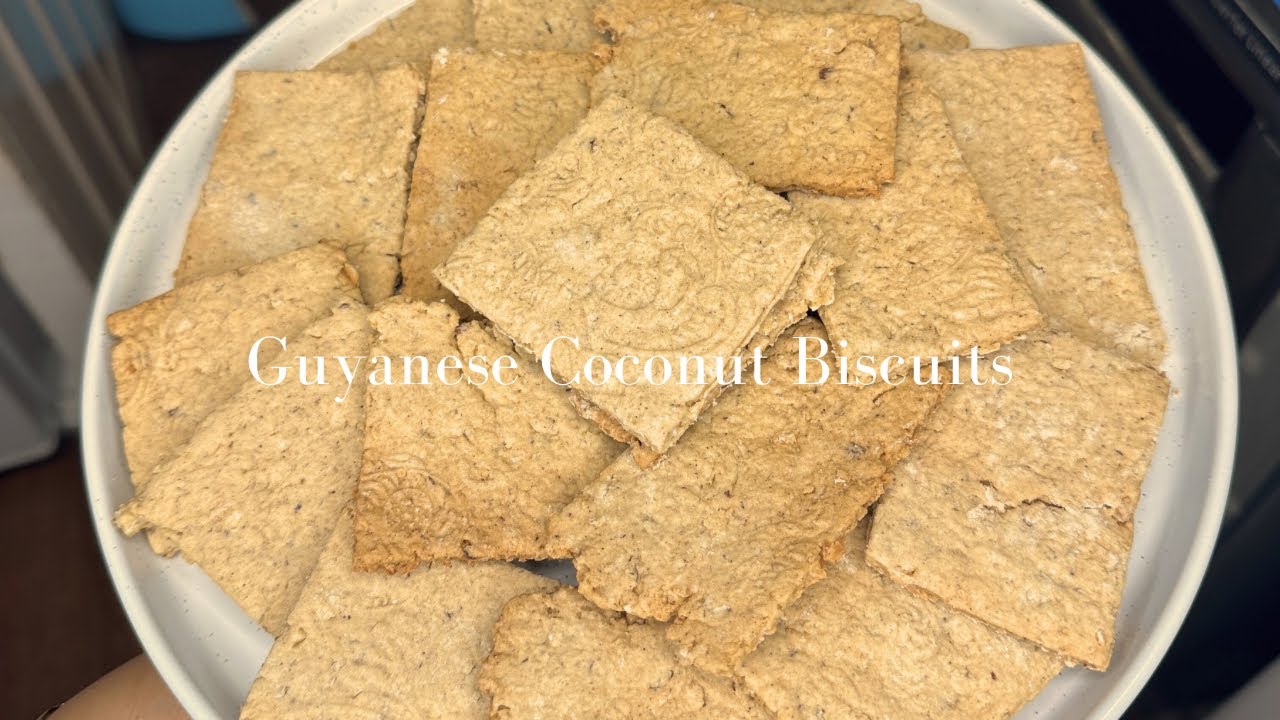 GUYANESE COCONUT BISCUITS 🇬🇾
