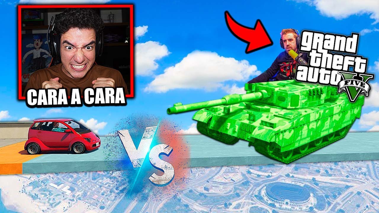 JUGUE EL CARA A CARA DE AURONPLAY POR PRIMERA VEZ *EPICO* 😂😲 CARRERAS DE GTA V *PARTE 2* | TheDonato