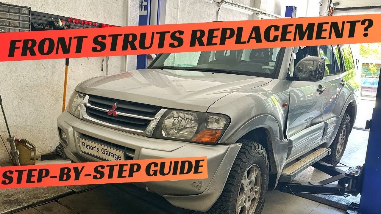Mitsubishi Pajero Front Struts / Shock Absorbers replacement