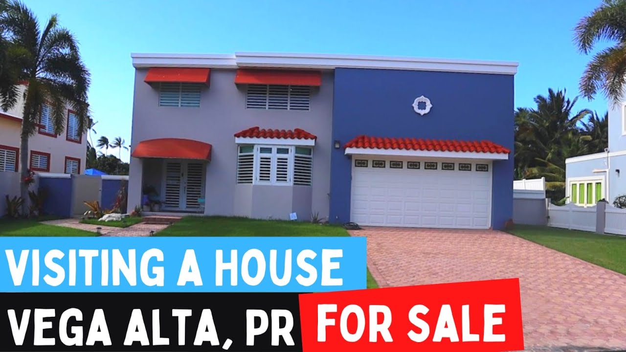 Visité casa en Vega Alta PR a minutos de balneario Cerro Gordo