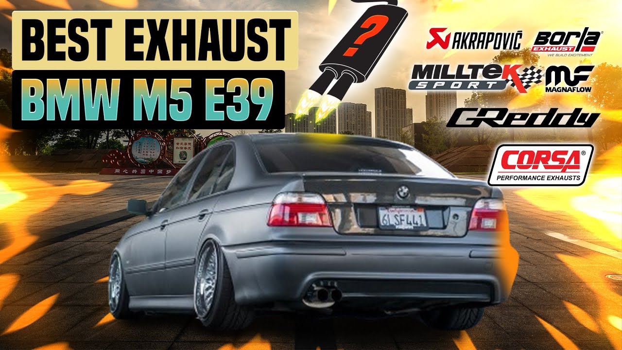 BMW M5 Exhaust Sound E39 🔥 Stock,Eisenmann,Dinan,Supersprint,Acceleration,Straight Pipe,Review+