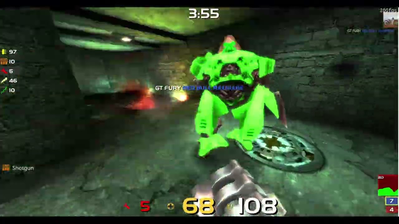 #quakelive Ranked Duels Razor101010 vs GT FURY RED BULL RAMPAGE 500+ Elo Hektik