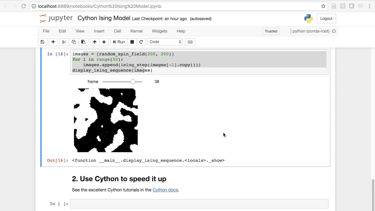 Optimization with Cython: Ising Models (Part 2)