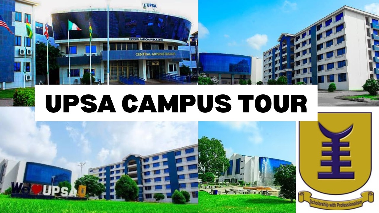 University of Professional Studies Accra (UPSA) Campus Tour || 2026