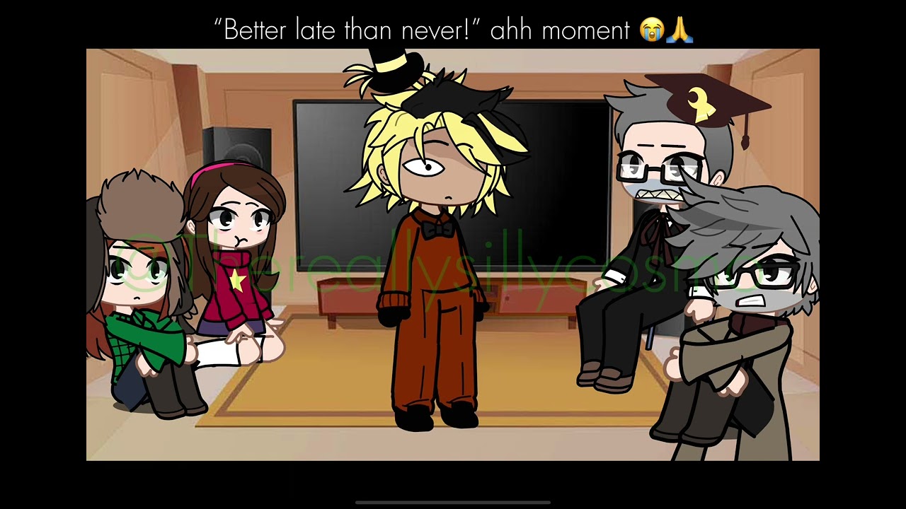 Gravity Falls react to Dipper as Evan Afton