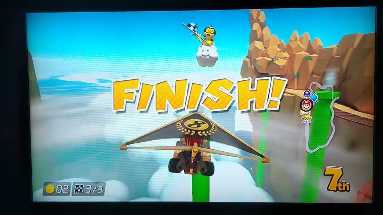 Mario kart 8 deluxe online global race 2 (7.1.2026)
