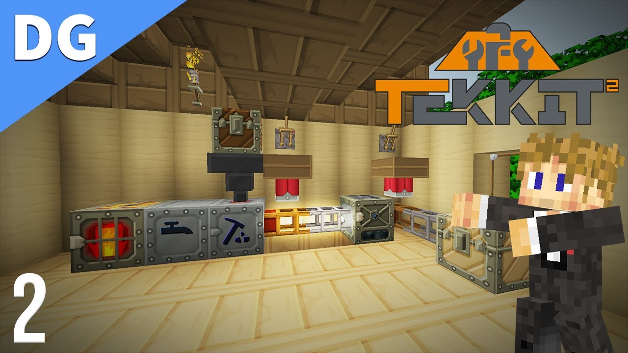 I Learned how to DOUBLE ORES In TEKKIT 2!!! | Minecraft Modded 1.12.2 Survival Let's Play