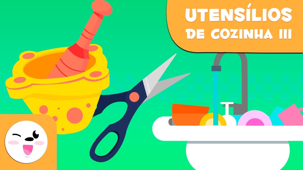 Utensílios de cozinha - Episódio 3 - Vocabulário para crianças