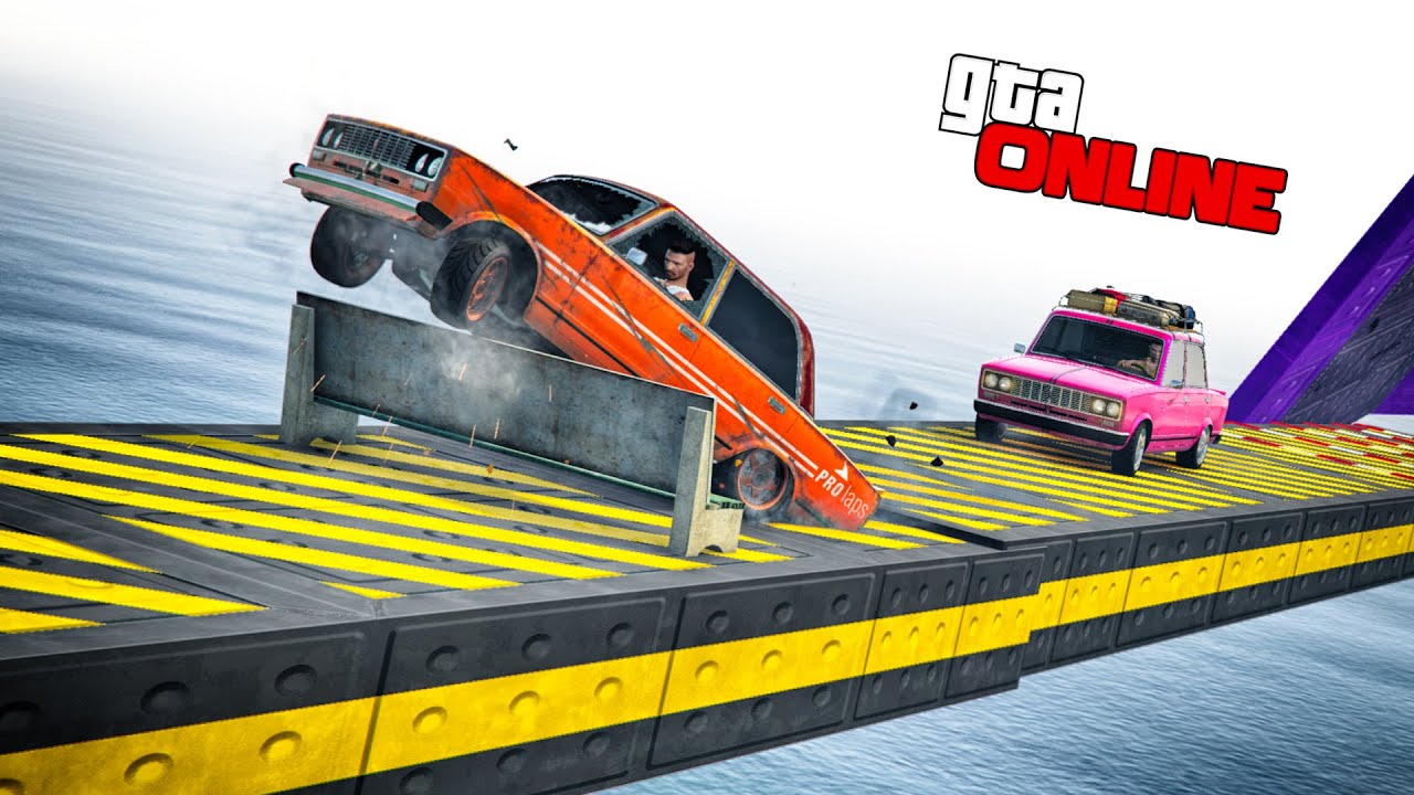 СПРАВЯТСЯ ЛИ ЖИГУЛИ С ЭТИМ ИСПЫТАНИЕМ? СКИЛЛ ТЕСТ НА ЖИГЕ В GTA 5 ONLINE (ГТА 5 ГОНКИ)