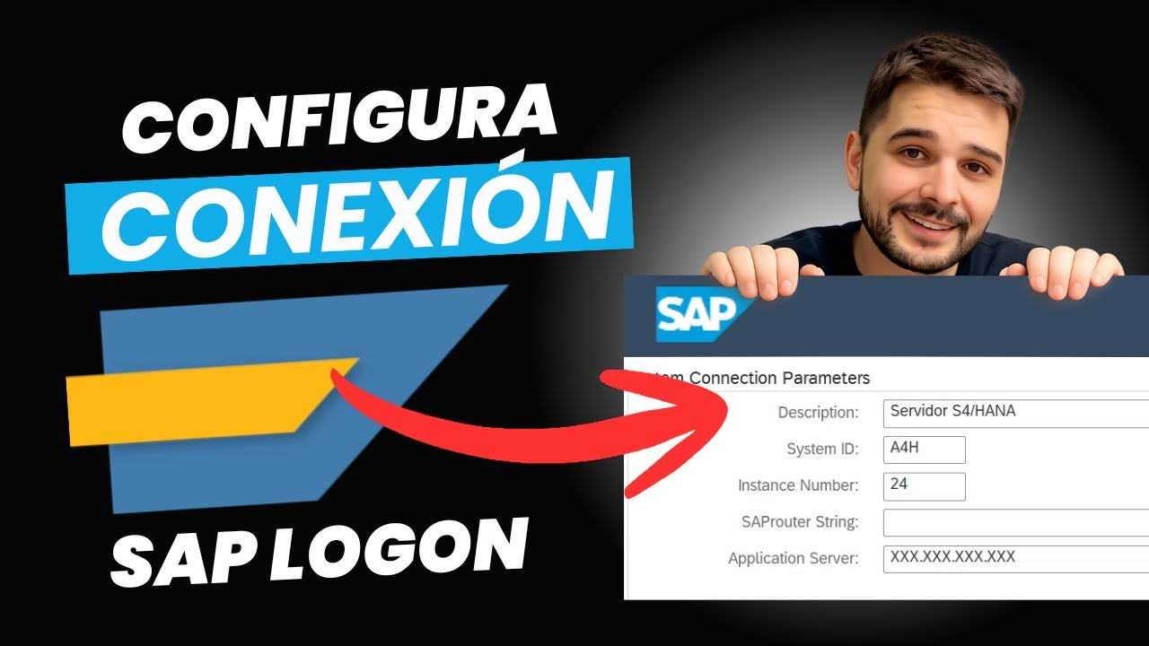 Configurar CONEXIÓN en SAP Logon (SAP GUI)
