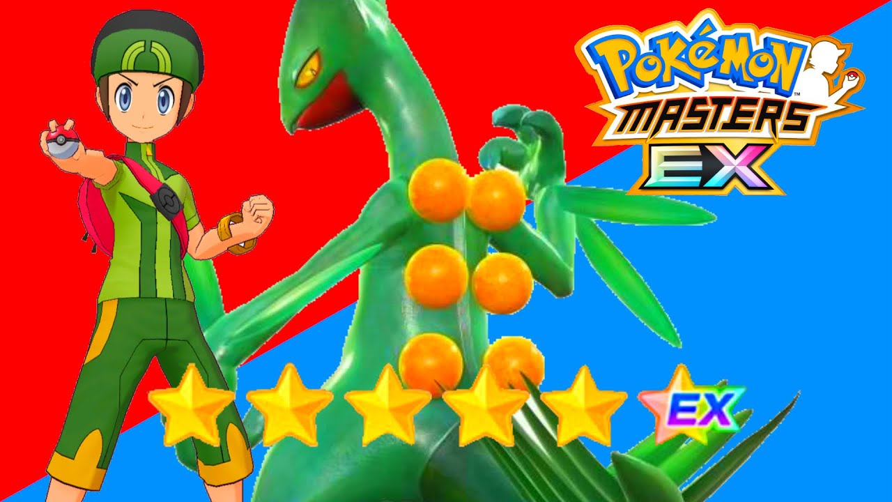 6 STAR EX BRENDAN & SCEPTILE SHOWCASE! INCREDIBLE SYNC NUKE! | Pokemon Masters EX