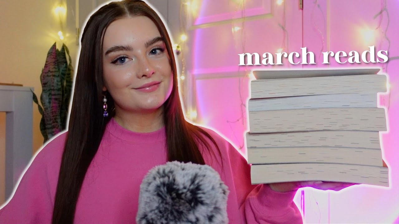 ASMR the 10 books i read in march 🌷 monthly reading wrap-up