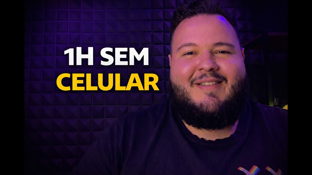 1 hora sem celular de manhã mudou minha rotina