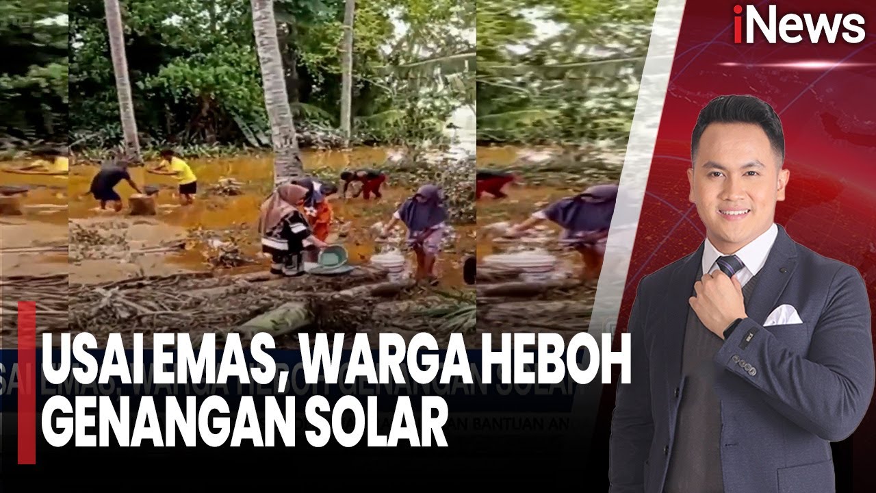 Usai Temuan Dugaan Emas, Warga Kini Heboh Temukan Genangan Diduga Solar | iNews Malam (21/12)