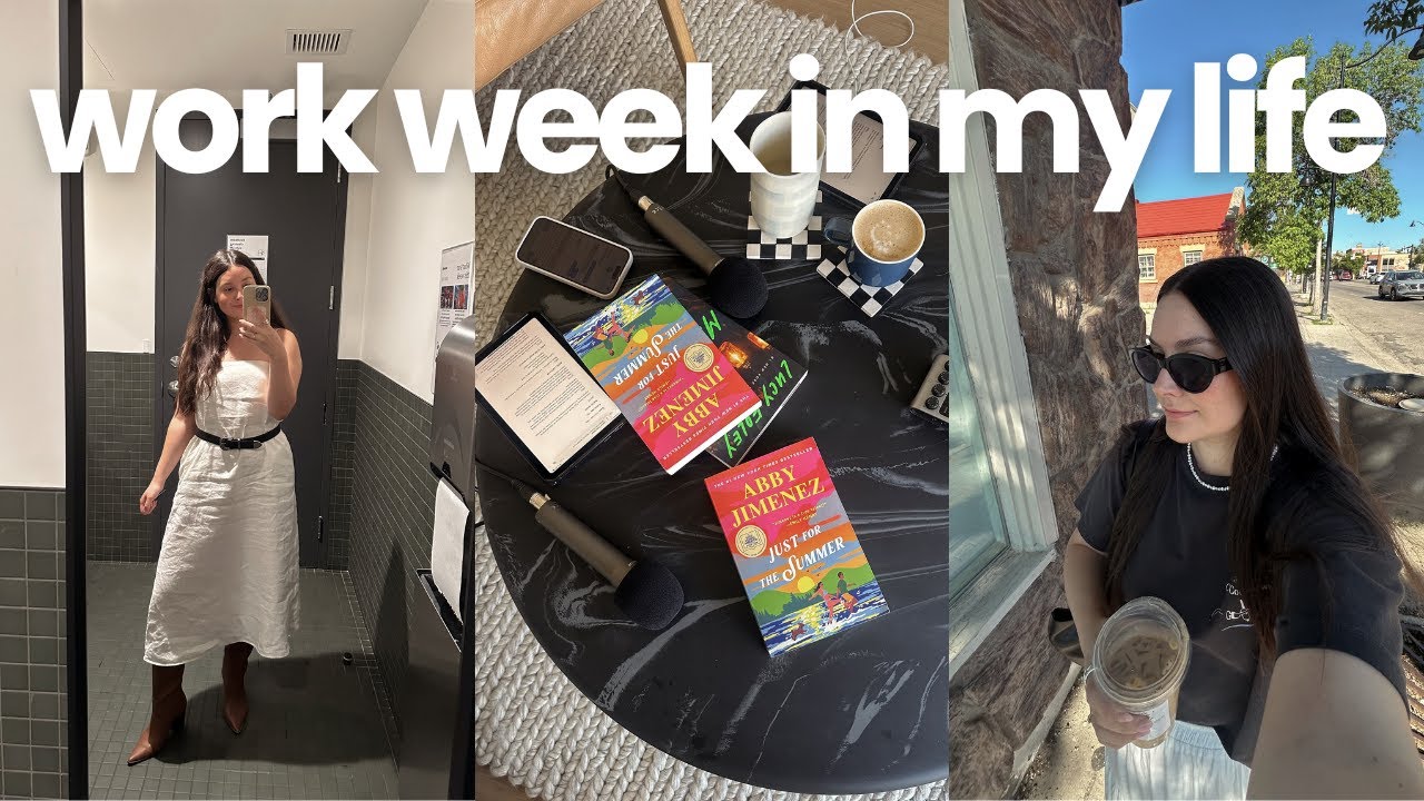 work week vlog: ridiculously hot summer days in calgary, pool and river hangs + stampede outfits