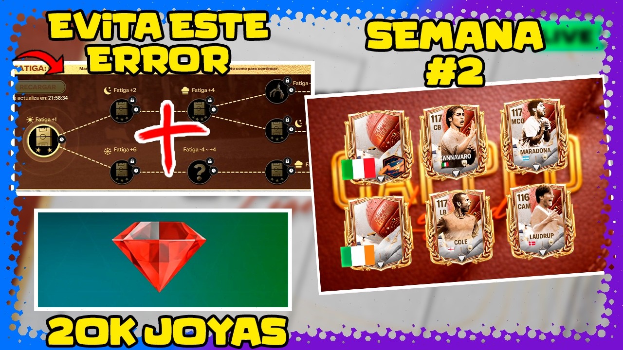 ¡No cometas este error y gana muchas joyas, rangos y más! 20K confirmadas y Draft 2 de Capped