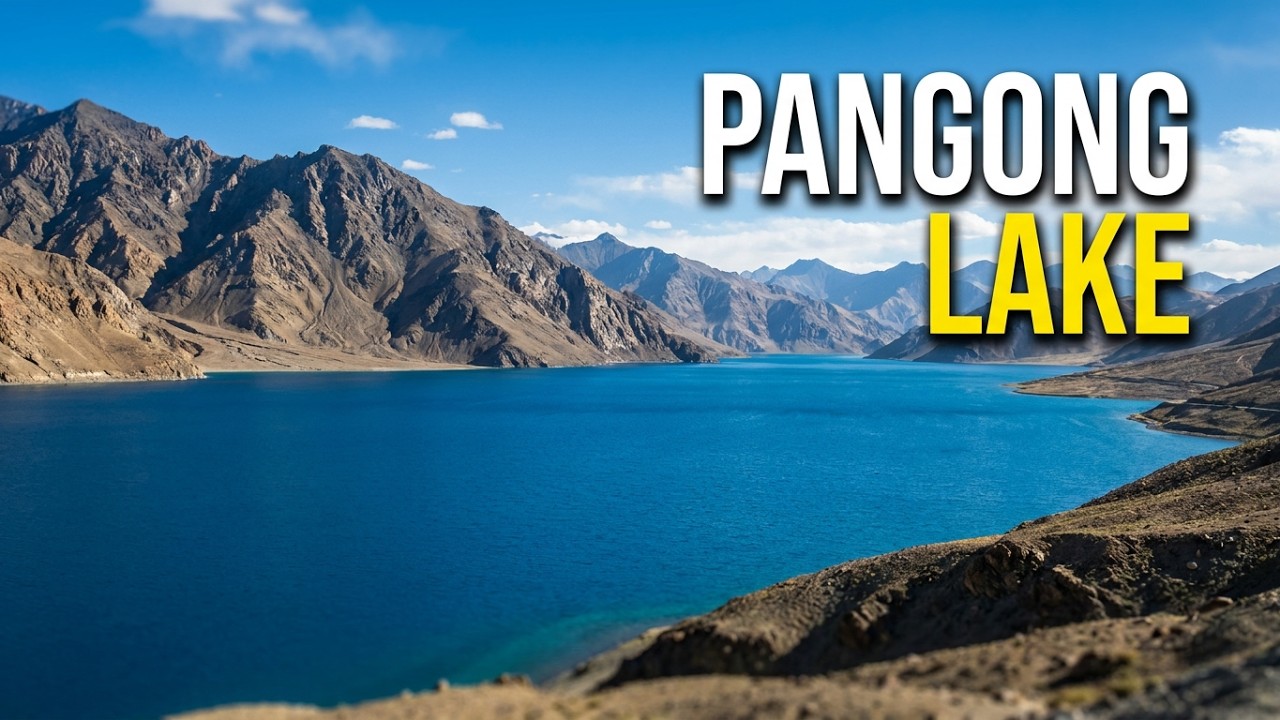 Leh to Pangong Lake &ndash; Through Changla Pass, Hidden Lakes & Himalayan Silence | Ladakh Road Trip   4K