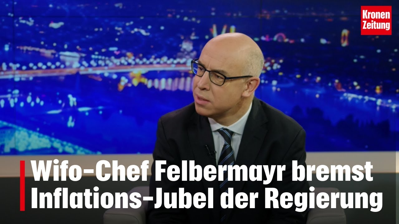 Wifo-Chef bremst Inflations-Jubel der Regierung | krone.tv 