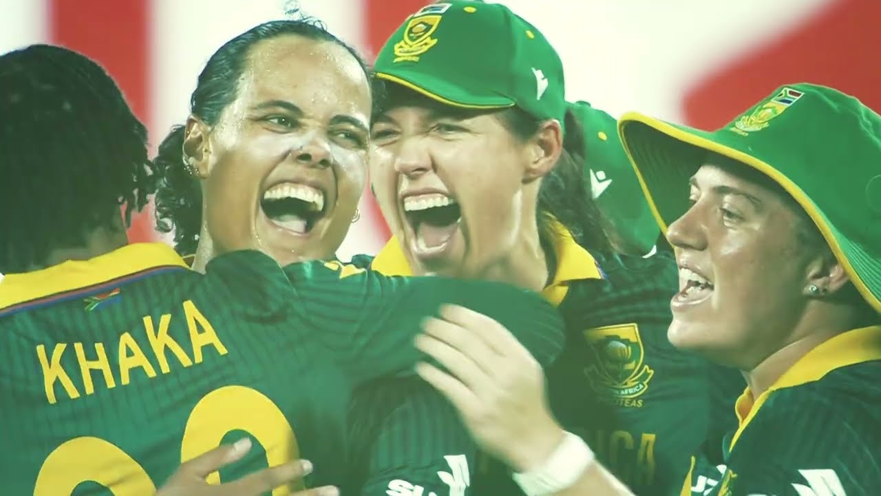 Женщины Proteas зажигают лето! ЮАР против Ирландии (входная команда).