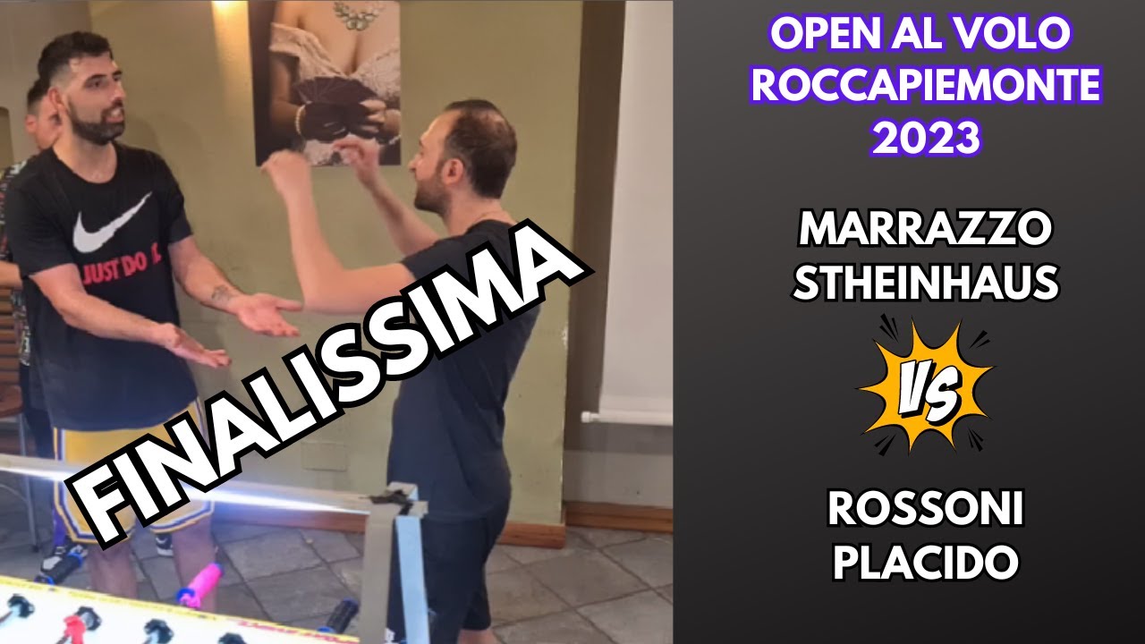 FINALISSIMA di Calcio Balilla: Open al Volo Roccapiemonte 2023