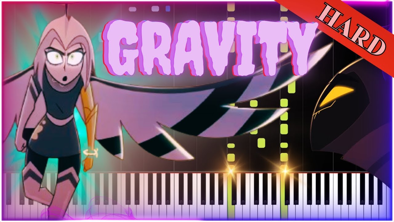 GRAVITY - Piano Tutorial & Sheet Music (Hazbin Hotel Season 2)
