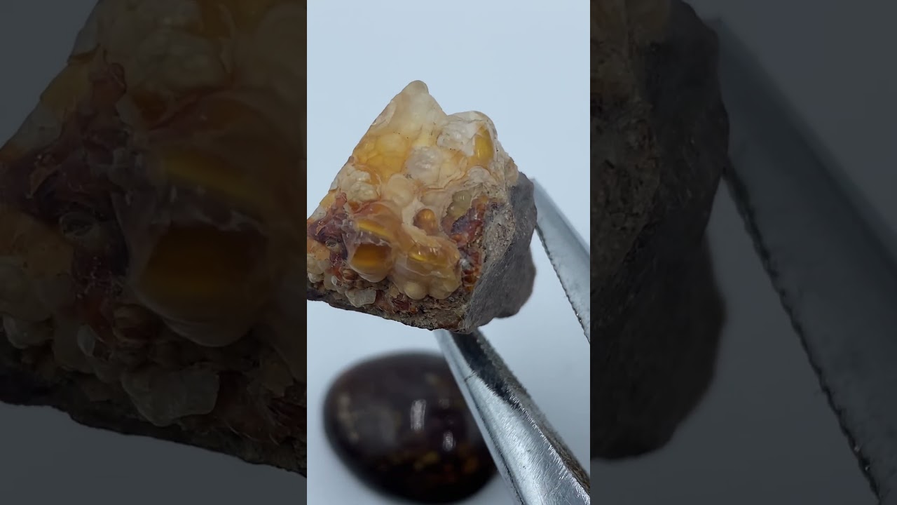 Raw FIRE Agate 🔥 