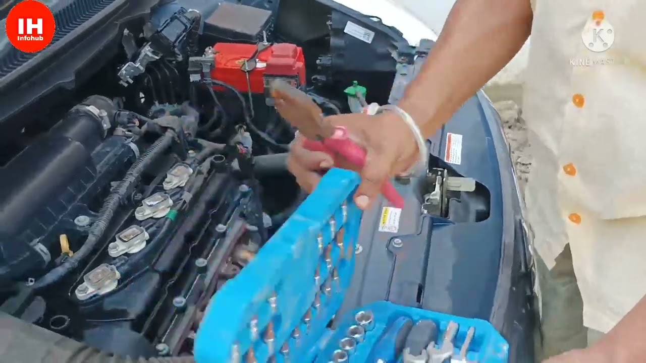 Baleno Battery Change || Exide Milage || full information in Hindi || Car battery change in Home