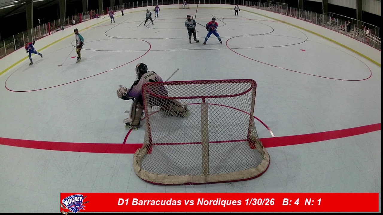 D1 Barracudas vs Nordiques 1/30/26