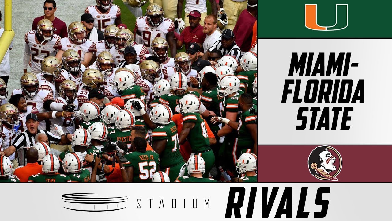 Miami-Florida State Rivalry: History of This State of Florida Battle | Stadium