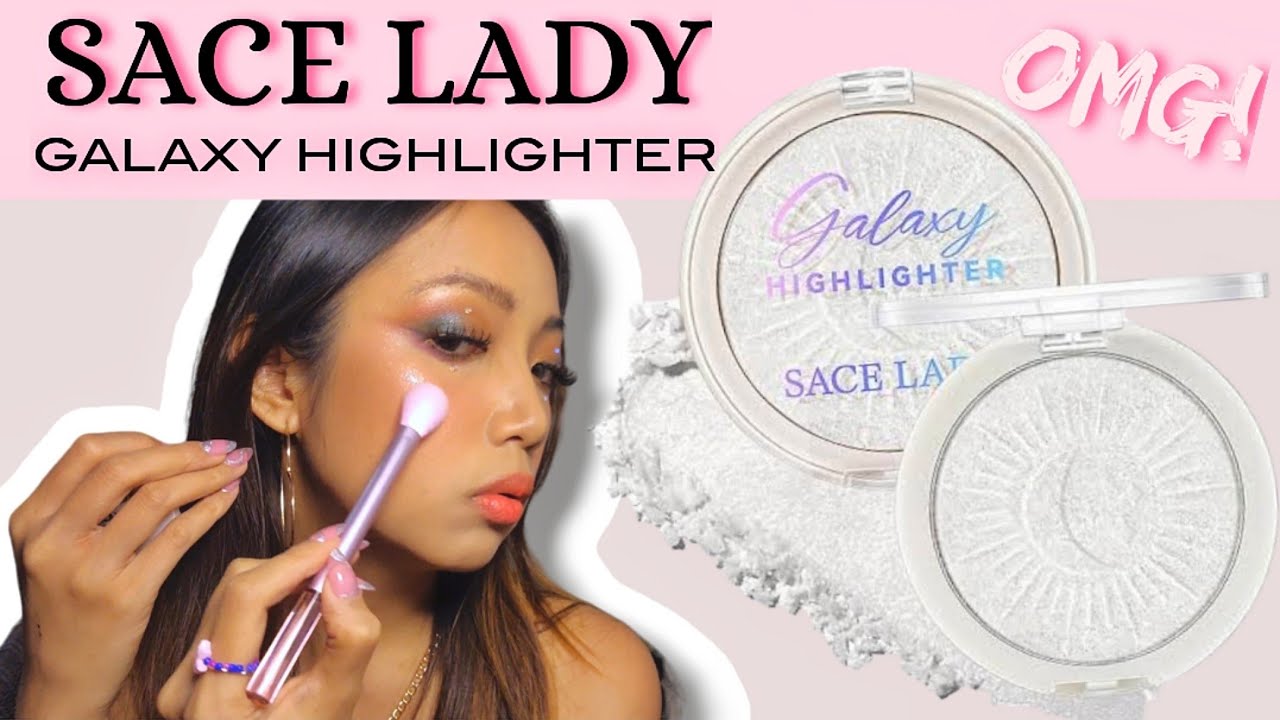 SACE LADY GALAXY HIGHLIGHTER | Review and Demo #viral #trending #fypシ #foryou #shorts #ytshorts #fy