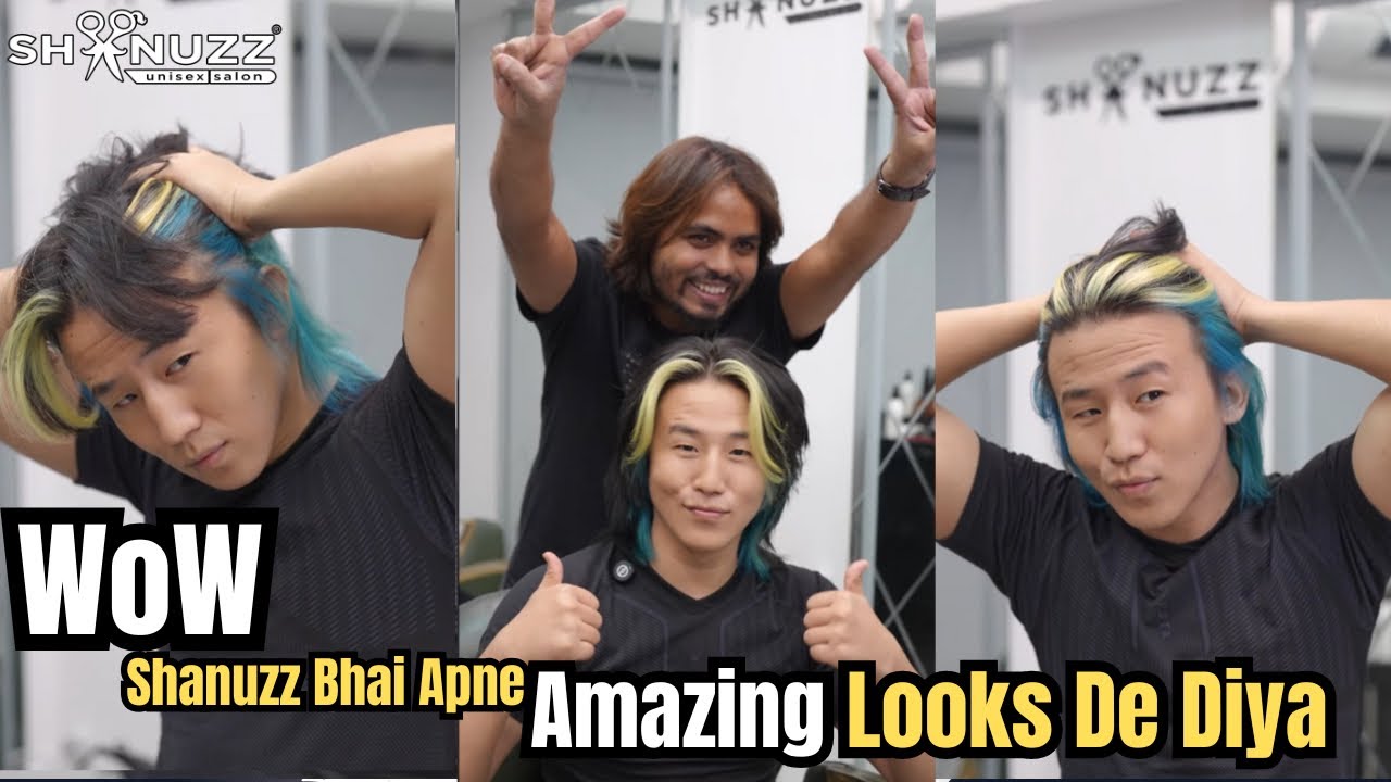 WoW 🤩 Shanuzz Bhai Apne AMAZING Looks De Diya | Shanuzzsalon07 #shanuzzsalon
