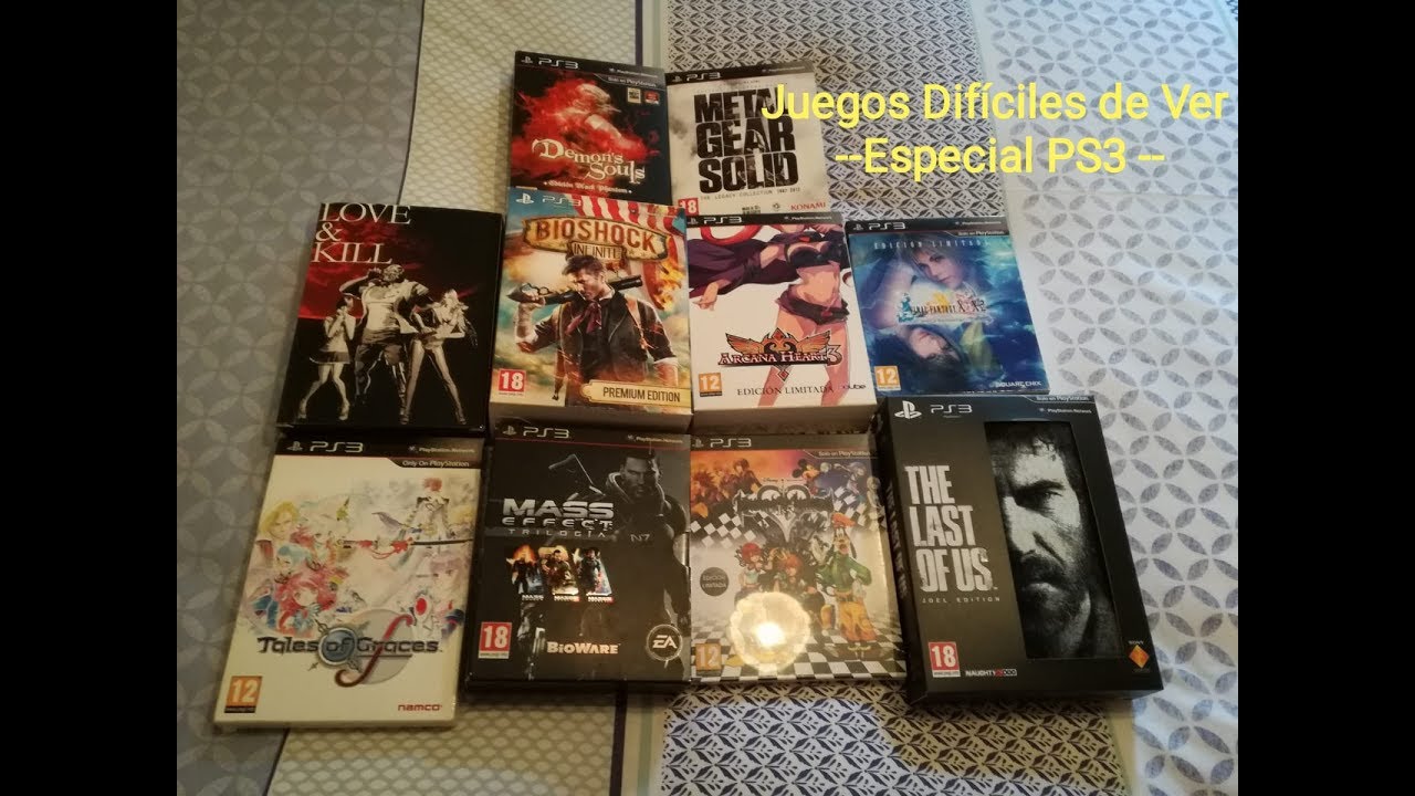 Juegos Díficiles de Ver --Especial PS3--