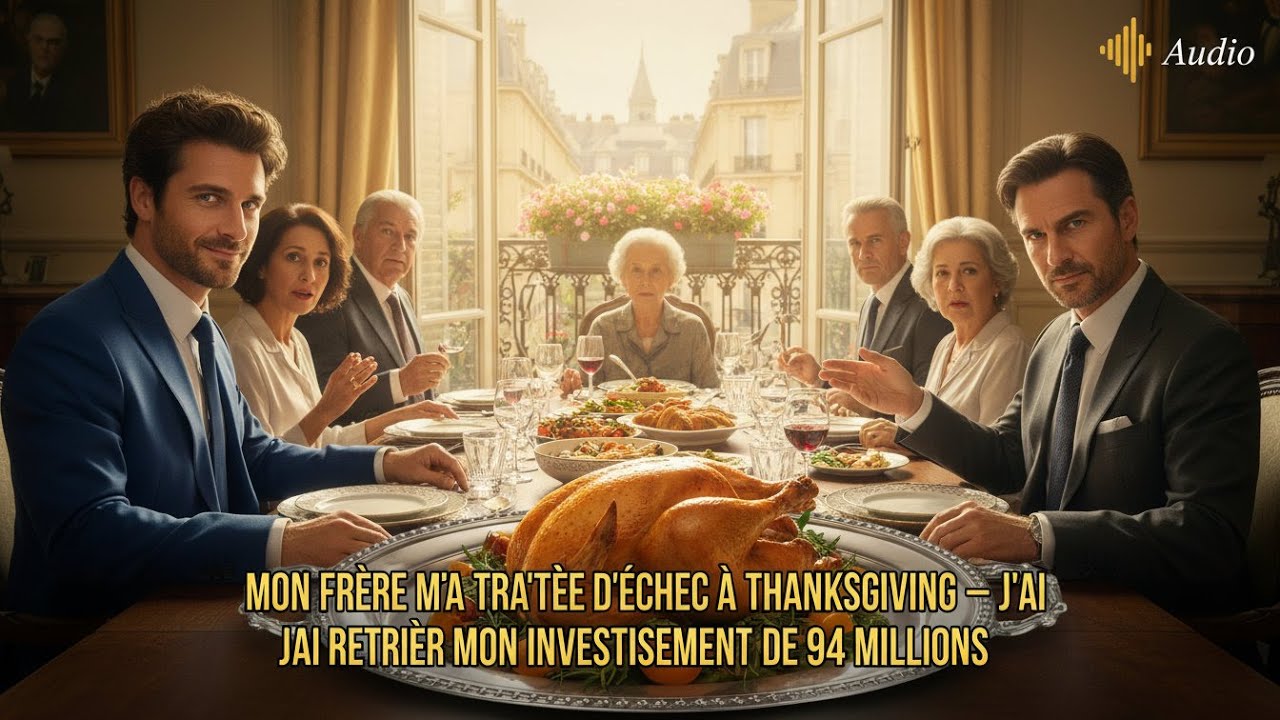 MON FRÈRE M’A TRAITÉ D’ÉCHEC À THANKSGIVING — J’AI SORTI MON INVESTISSEMENT DE 94 MILLIONS