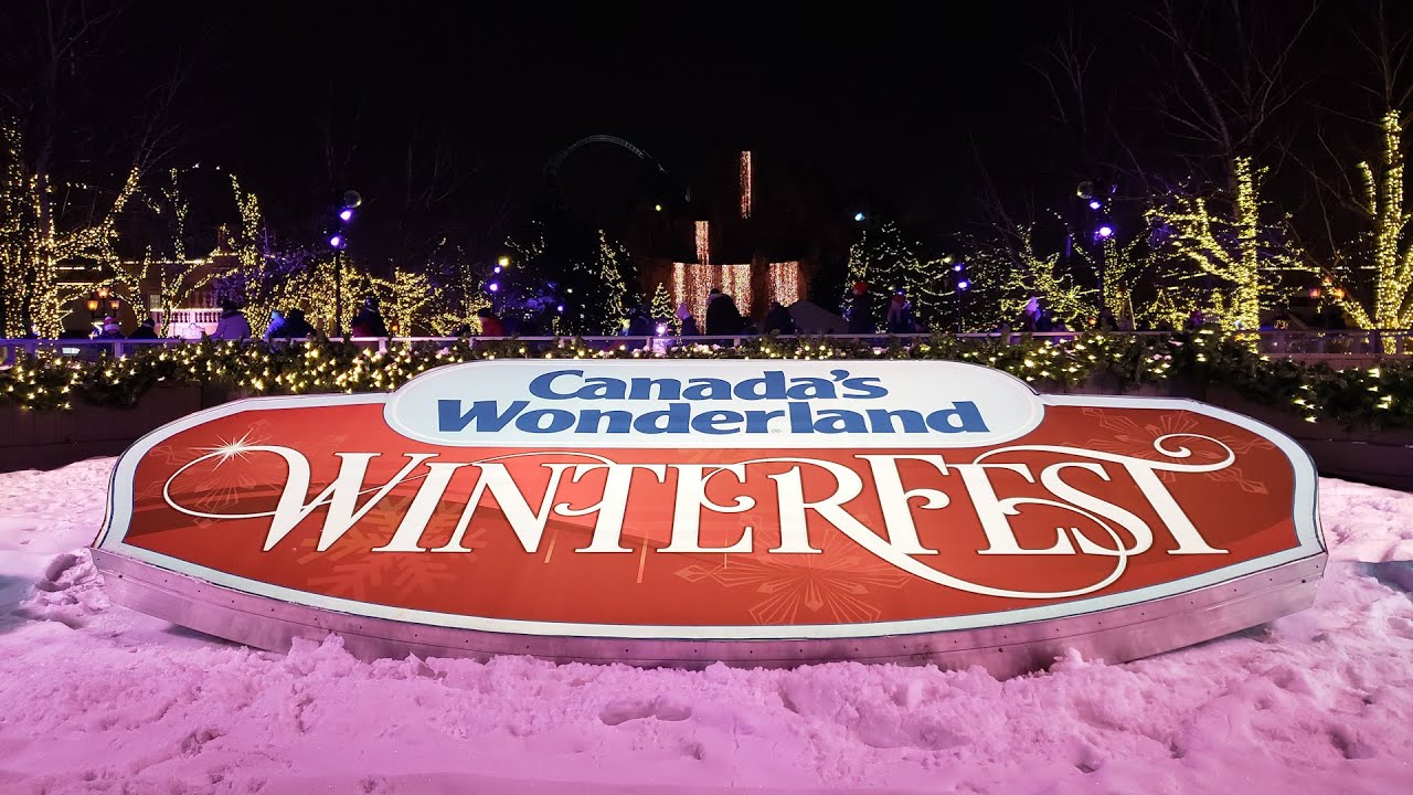 Canada’s Wonderland WinterFest 2025 | Full Tour, Lights, Shows & Holiday Magic!