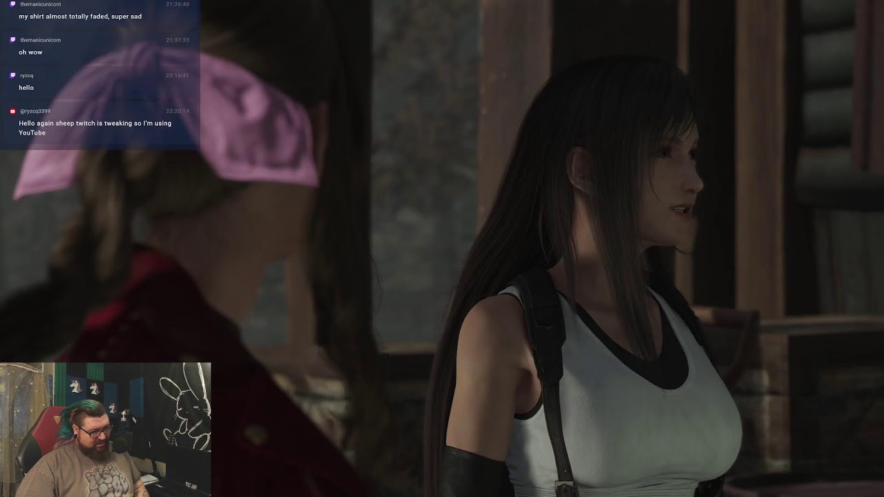 What were we doing in ff7 Rebirth?
