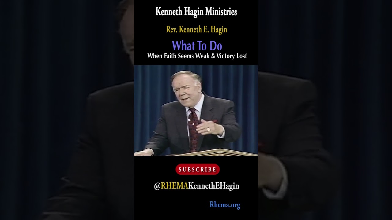 SINS AND WEIGHTS PULL YOU DOWN | Rev. Kenneth E. Hagin