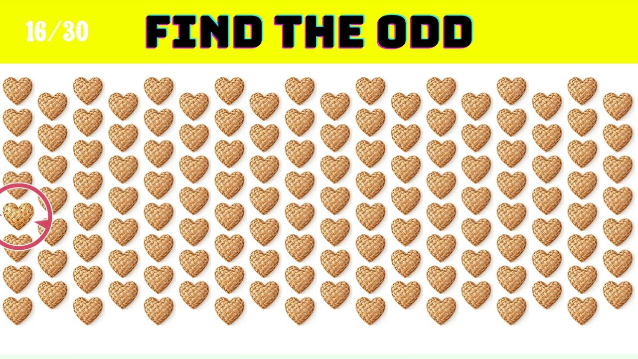 🧠 Find the Odd One Out | Can You Spot It?