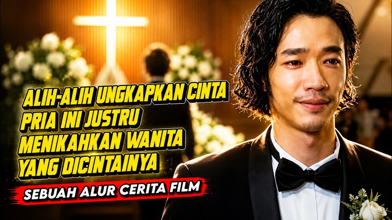 ALIH-ALIH UNGKAPKAN CINTA, PRIA INI JUSTRU MENIKAHKAN WANITA YANG DICINTAINYA | ALUR CERITA FILM