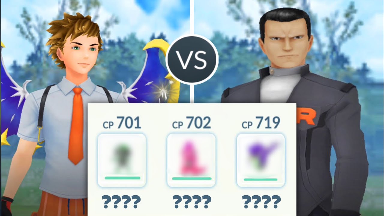 Defeating the Boss Giovanni with 700 CP Pokemon&hellip;